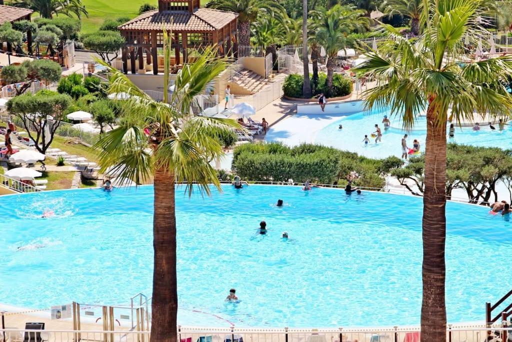 Dans Un Cadre D'Exception, Vue Mer Panoramique A Agay Cote D'Azur, Village Vacances Cap Esterel, T2 Avec Jardin, Golf, Climatisation, Wifi, 5 Piscines Saint-Raphaël 외부 사진