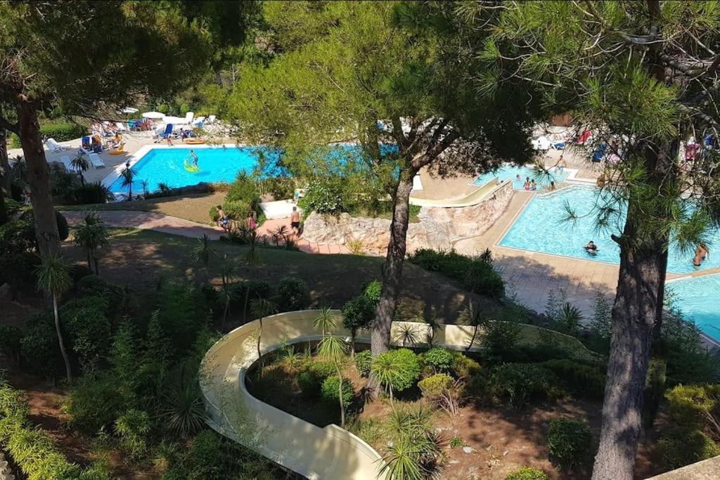 Dans Un Cadre D'Exception, Vue Mer Panoramique A Agay Cote D'Azur, Village Vacances Cap Esterel, T2 Avec Jardin, Golf, Climatisation, Wifi, 5 Piscines Saint-Raphaël 외부 사진