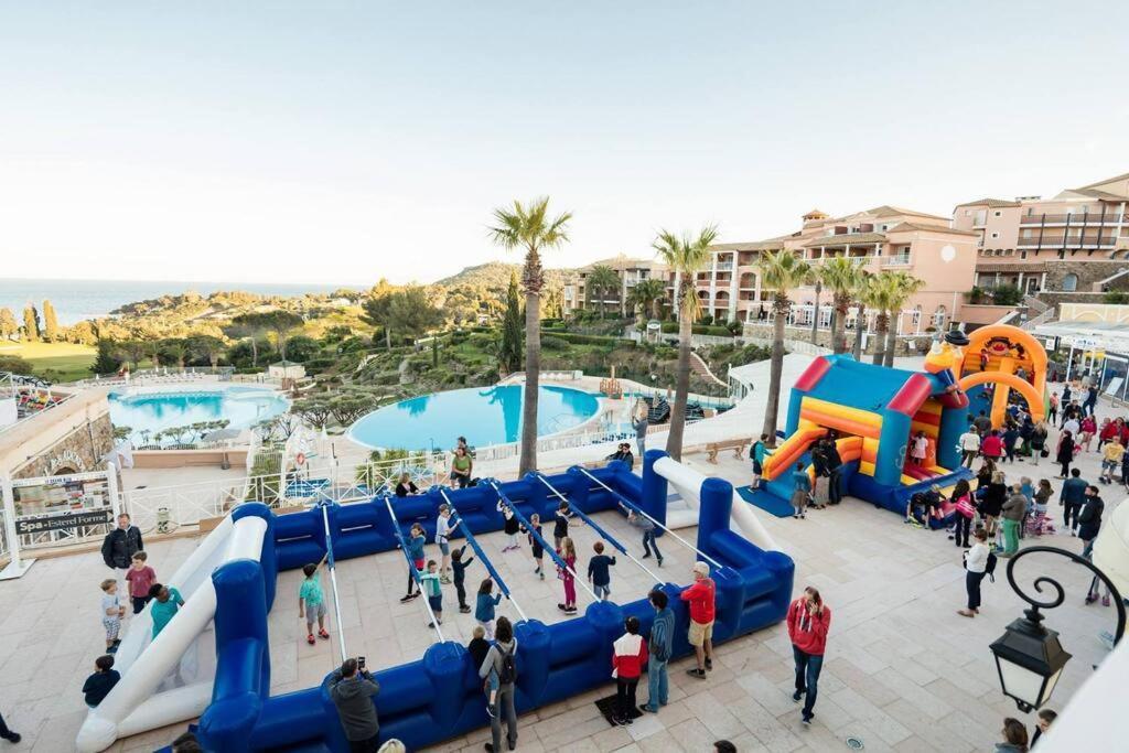 Dans Un Cadre D'Exception, Vue Mer Panoramique A Agay Cote D'Azur, Village Vacances Cap Esterel, T2 Avec Jardin, Golf, Climatisation, Wifi, 5 Piscines Saint-Raphaël 외부 사진