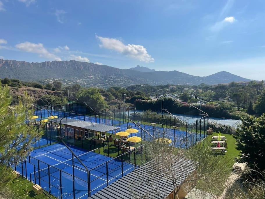 Dans Un Cadre D'Exception, Vue Mer Panoramique A Agay Cote D'Azur, Village Vacances Cap Esterel, T2 Avec Jardin, Golf, Climatisation, Wifi, 5 Piscines Saint-Raphaël 외부 사진