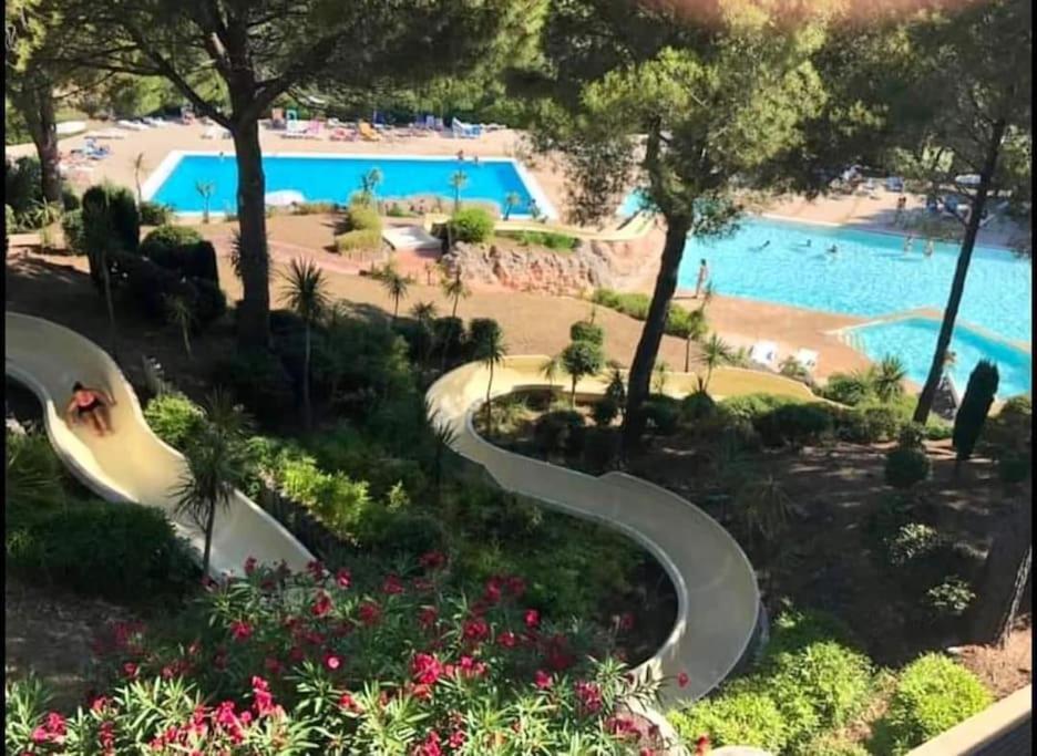 Dans Un Cadre D'Exception, Vue Mer Panoramique A Agay Cote D'Azur, Village Vacances Cap Esterel, T2 Avec Jardin, Golf, Climatisation, Wifi, 5 Piscines Saint-Raphaël 외부 사진