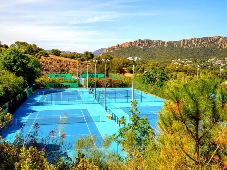 Dans Un Cadre D'Exception, Vue Mer Panoramique A Agay Cote D'Azur, Village Vacances Cap Esterel, T2 Avec Jardin, Golf, Climatisation, Wifi, 5 Piscines Saint-Raphaël 외부 사진