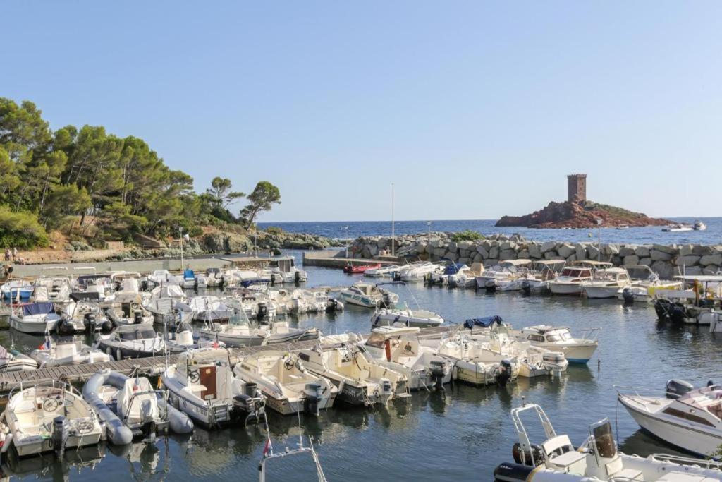 Dans Un Cadre D'Exception, Vue Mer Panoramique A Agay Cote D'Azur, Village Vacances Cap Esterel, T2 Avec Jardin, Golf, Climatisation, Wifi, 5 Piscines Saint-Raphaël 외부 사진
